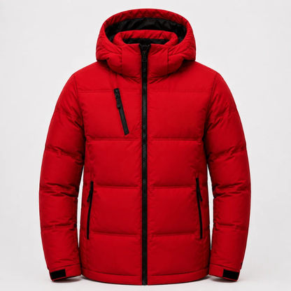 Doudoune Homme Chaude à Capuche – Collection Hiver 2026/27