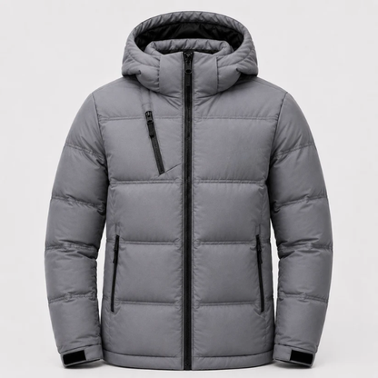 Doudoune Homme Chaude à Capuche – Collection Hiver 2026/27